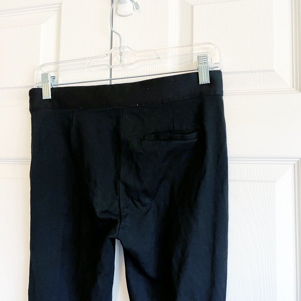 Everlane Solid Black Side Zip Stretch Skinny Pant… - image 7